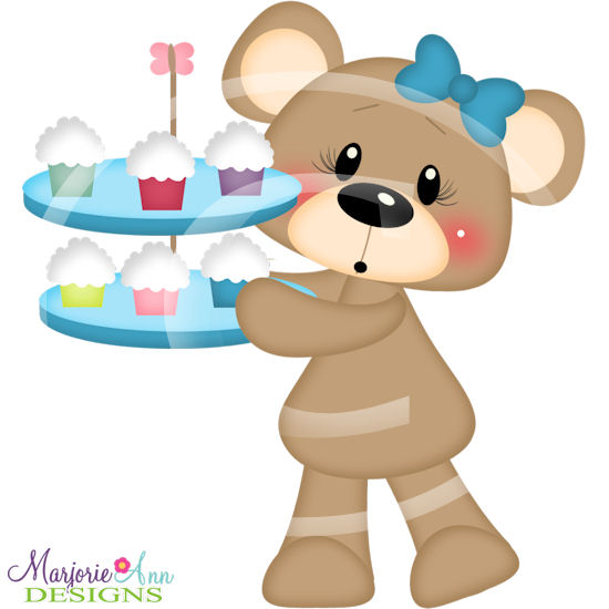 Frannie Tea Party 3 SVG Cutting Files + Clipart - Click Image to Close